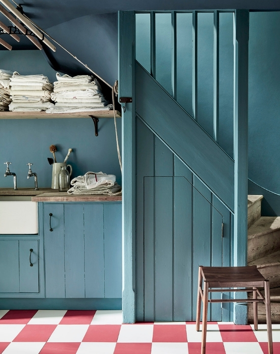 Little Greene Blue Paints