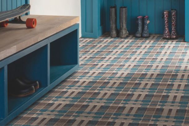 Quirky_Tartan wool carpet