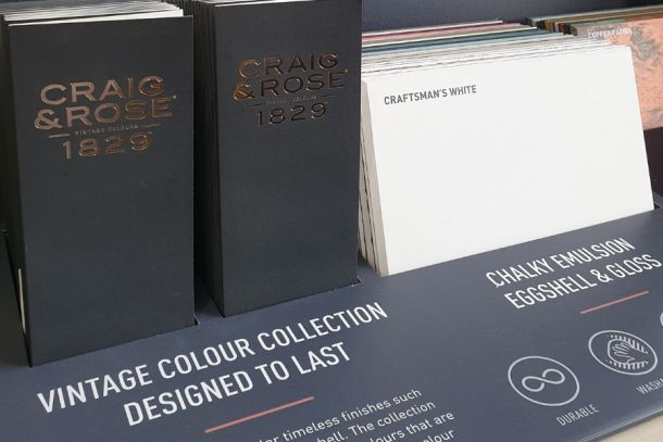 Craig & Rose Quality Paint at our York Showroom 