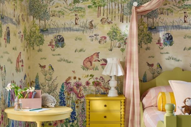 Little Greene childrens storybook wallpaper collection