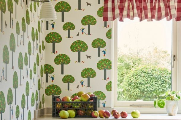 Little Greene childrens storybook wallpaper collection