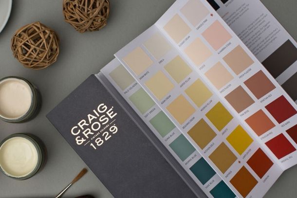 Craig & Rose Paint sample pots 