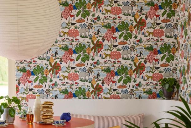 Little Greene childrens storybook wallpaper collection
